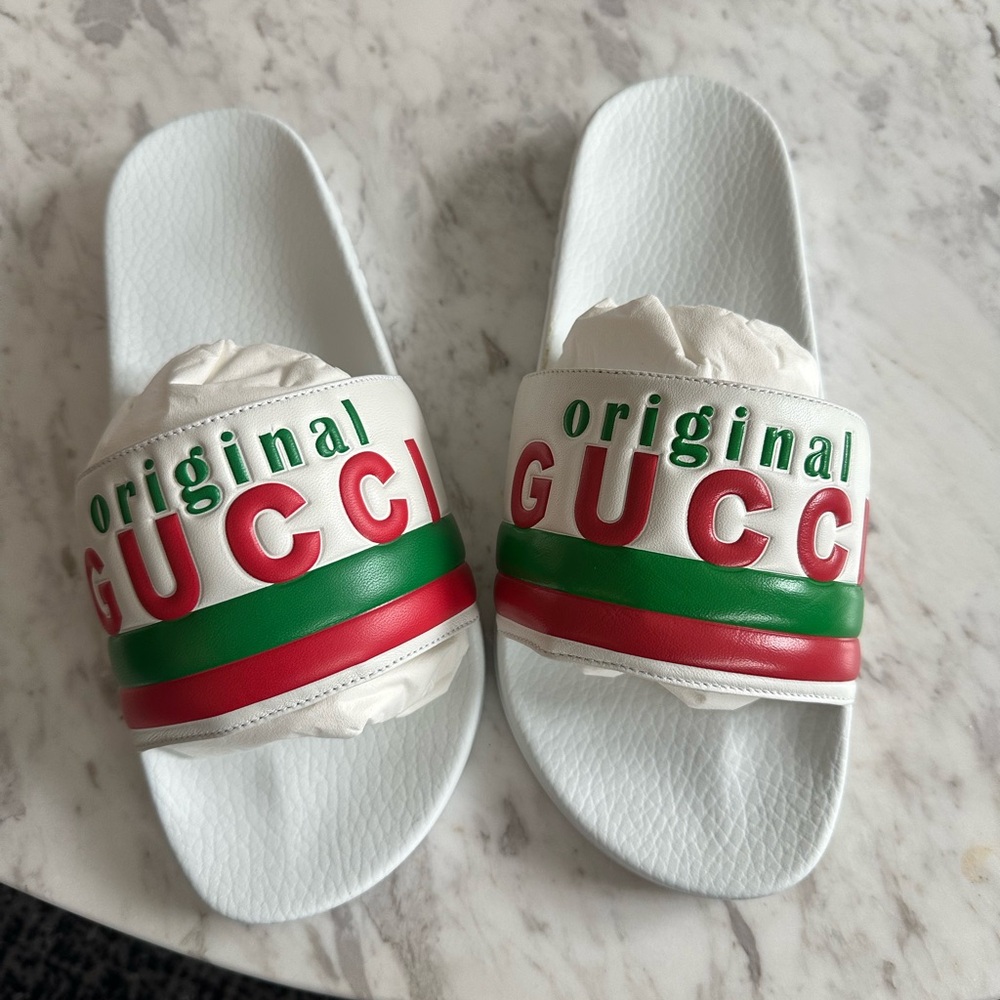 Original Gucci Slides Men’s Size 8